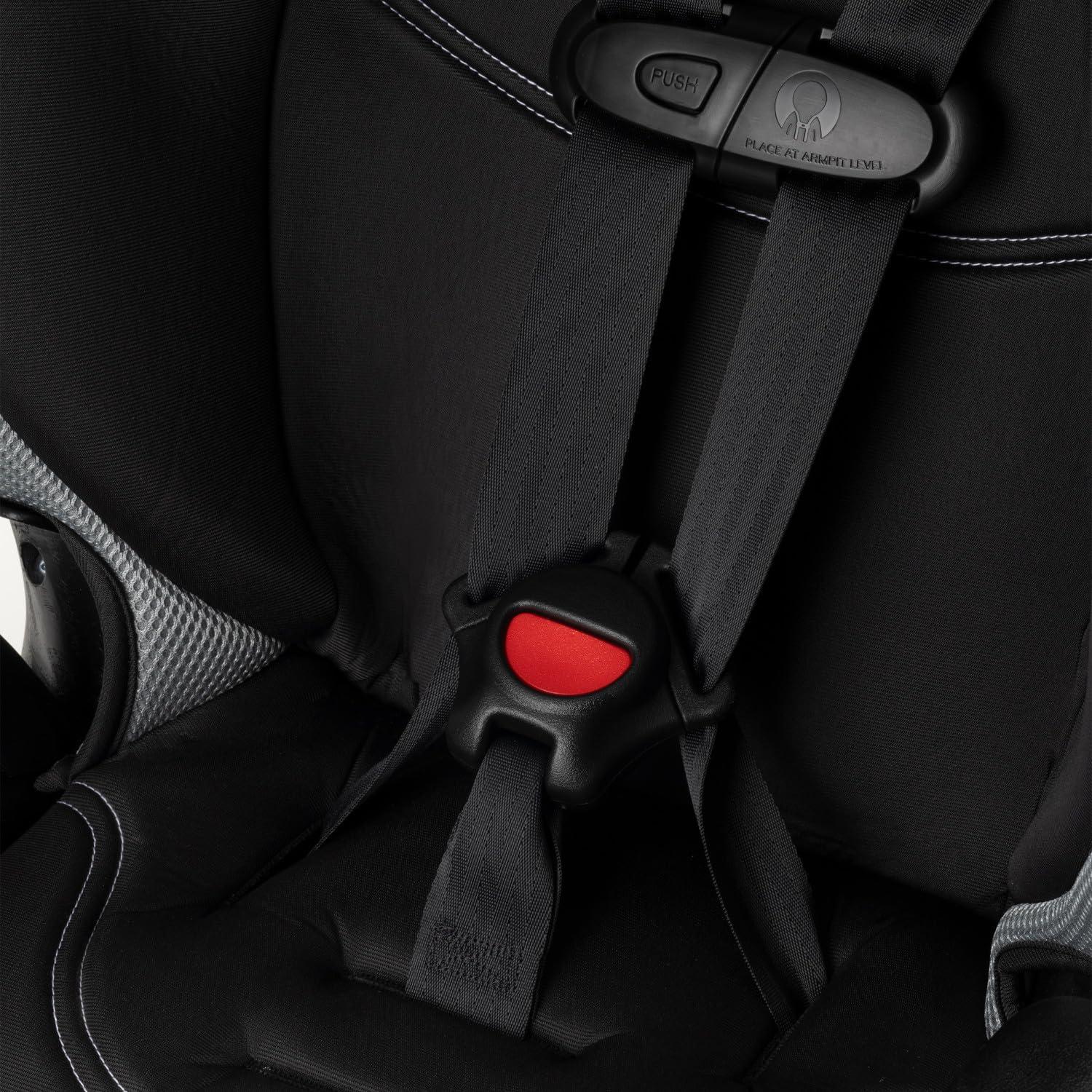 imageEvenflo Chase LX Harnessed Booster Car Seat Jameson GrayJameson Gray