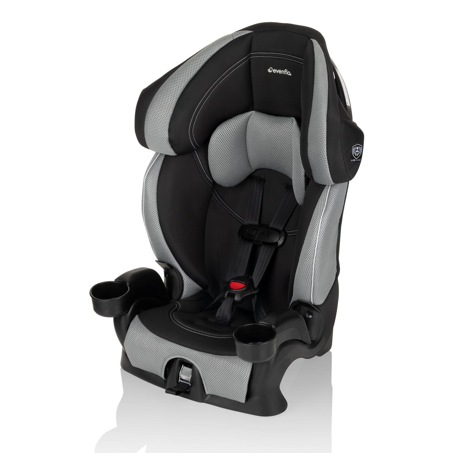imageEvenflo Chase LX Harnessed Booster Car Seat Jameson GrayJameson Gray