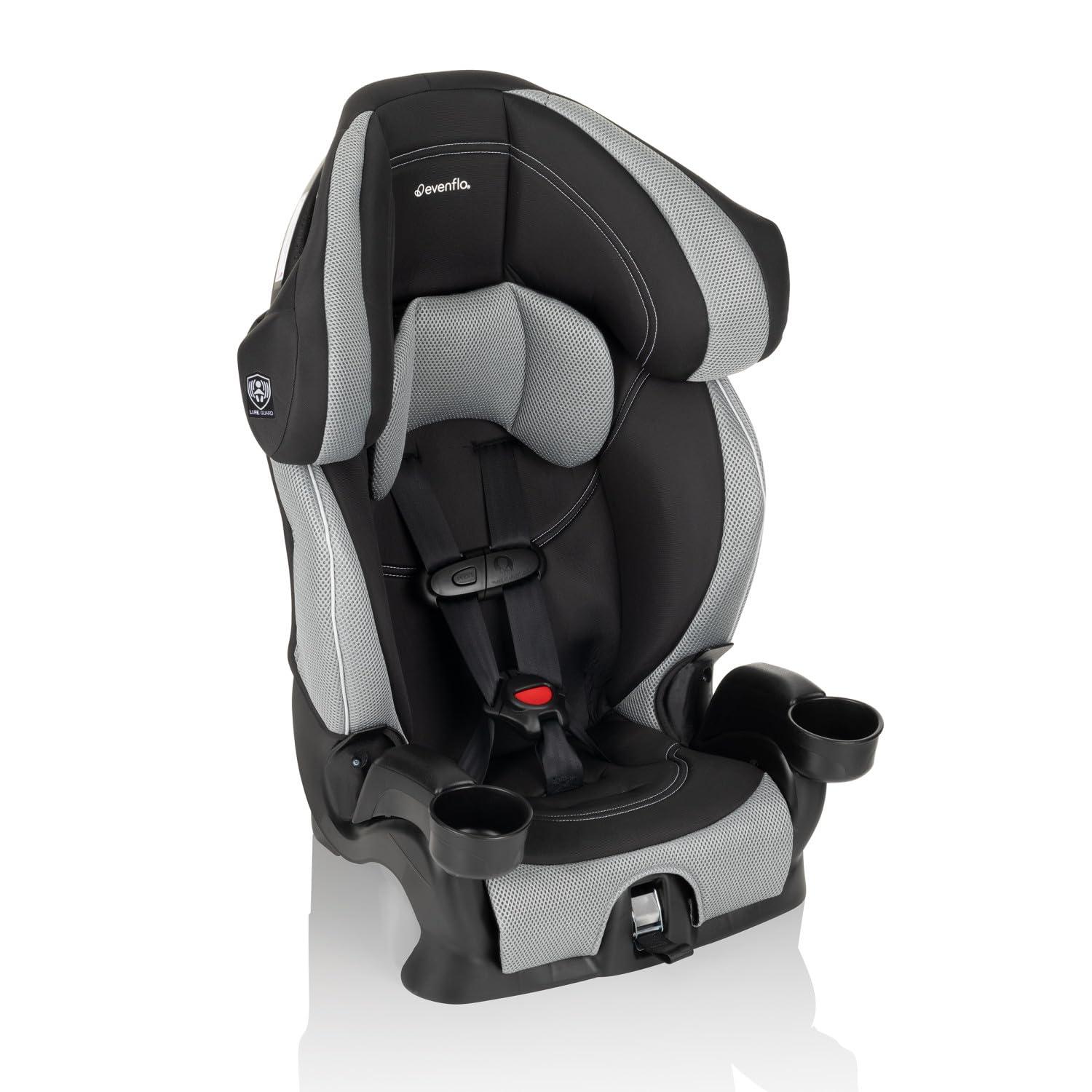 imageEvenflo Chase LX Harnessed Booster Car Seat Jameson GrayJameson Gray