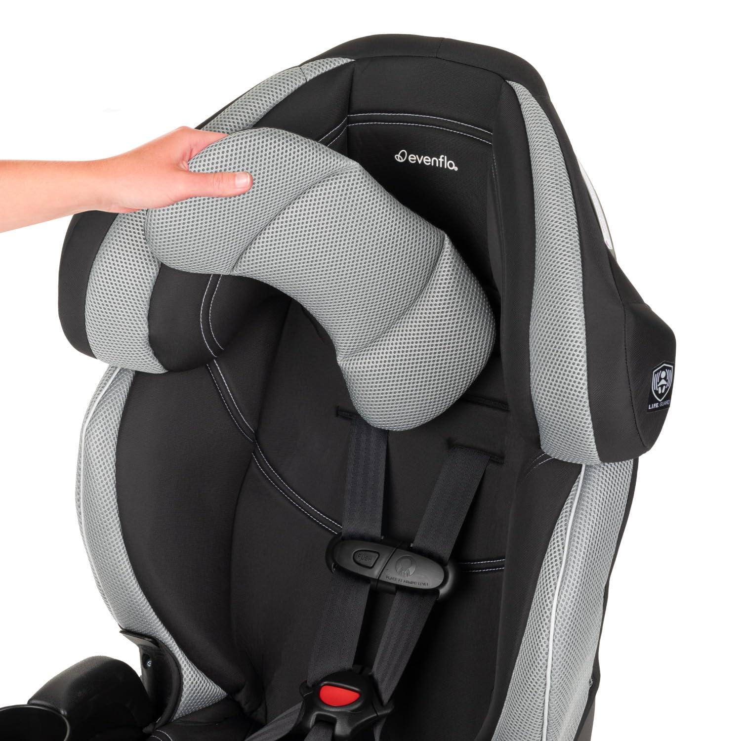 imageEvenflo Chase LX Harnessed Booster Car Seat Jameson GrayJameson Gray