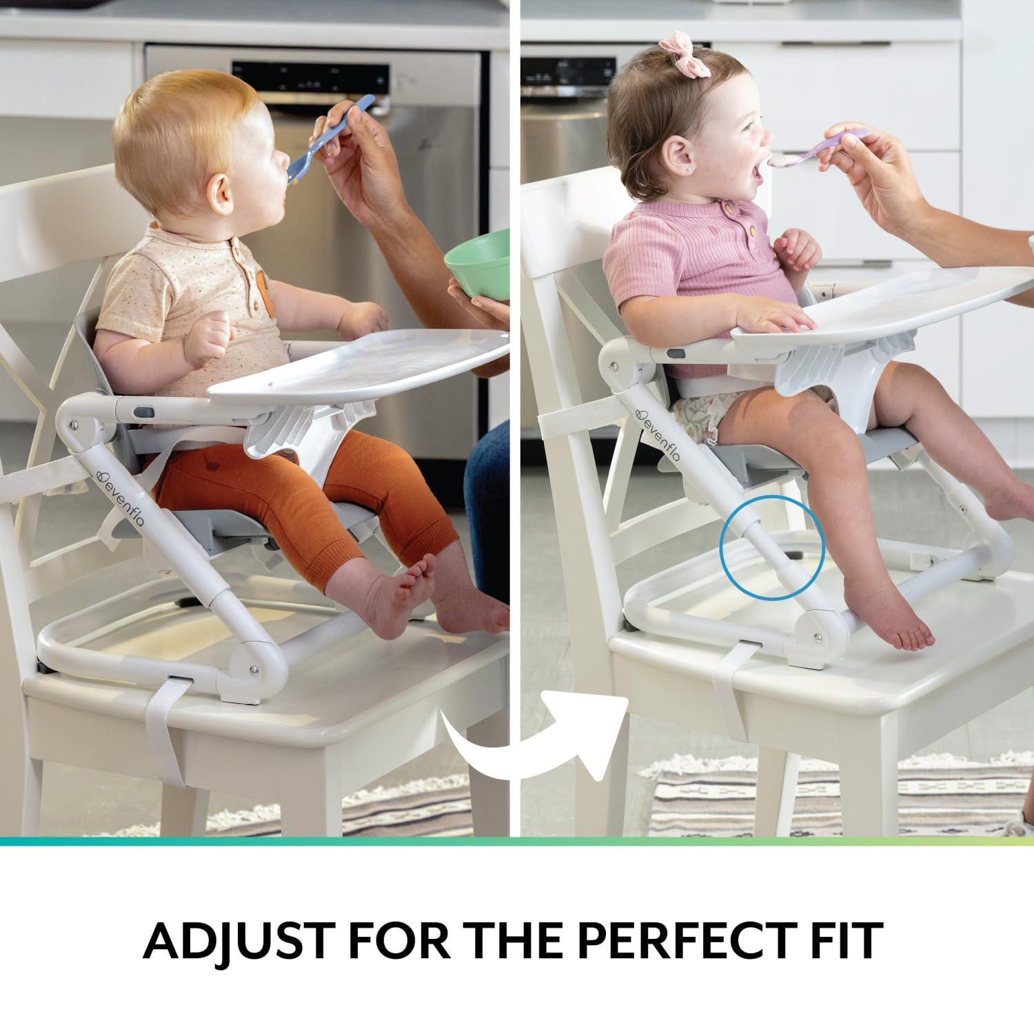 imageEvenflo Eat ampamp Go 2in1 Portable Folding Booster Chair