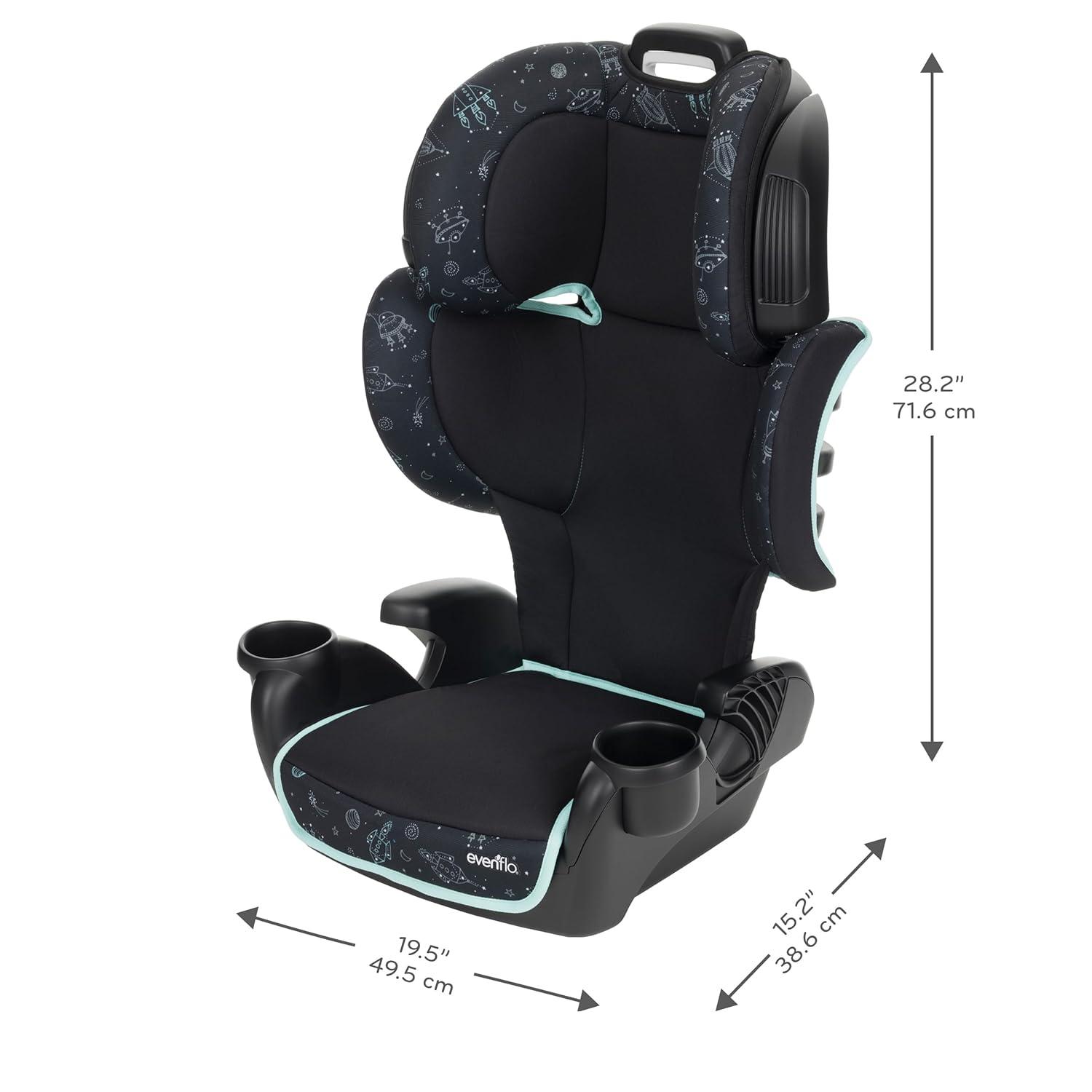 imageEvenflo GoTime LX High Back Booster Car SeatAstro Blue