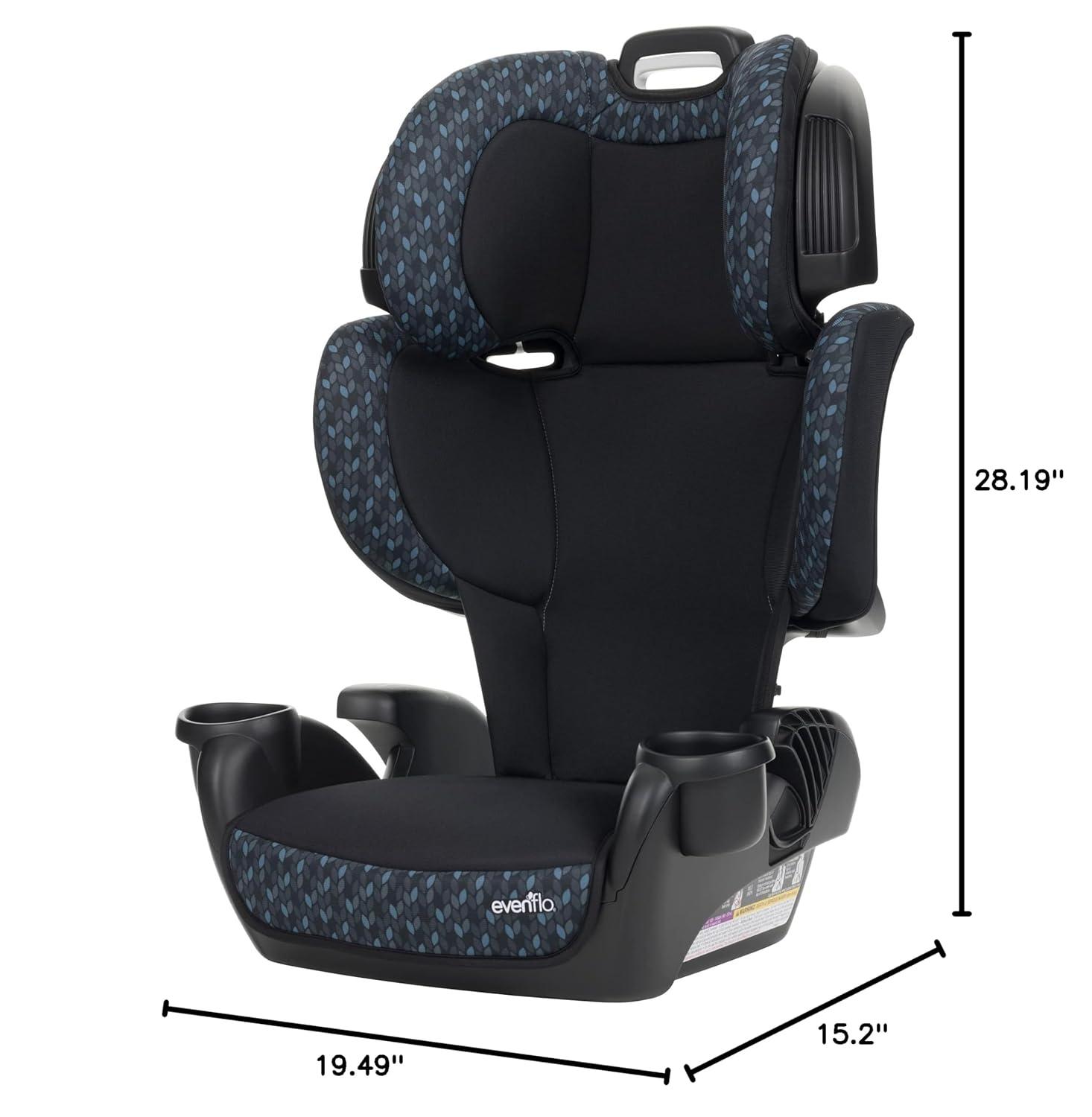 imageEvenflo GoTime LX High Back Booster Car SeatQuincy Blue