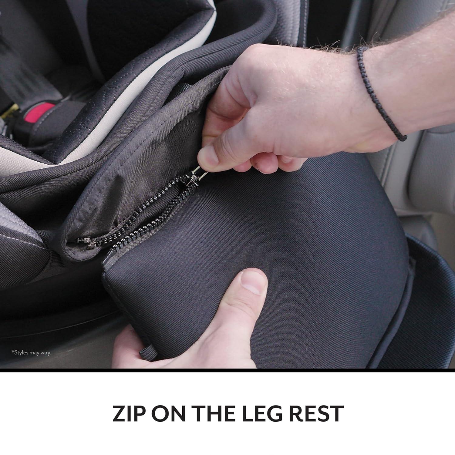 imageEvenflo Gold Revolve360 Extend AllinOne Rotational Car Seat with SensorSafe Onyx BlackOnyx Black