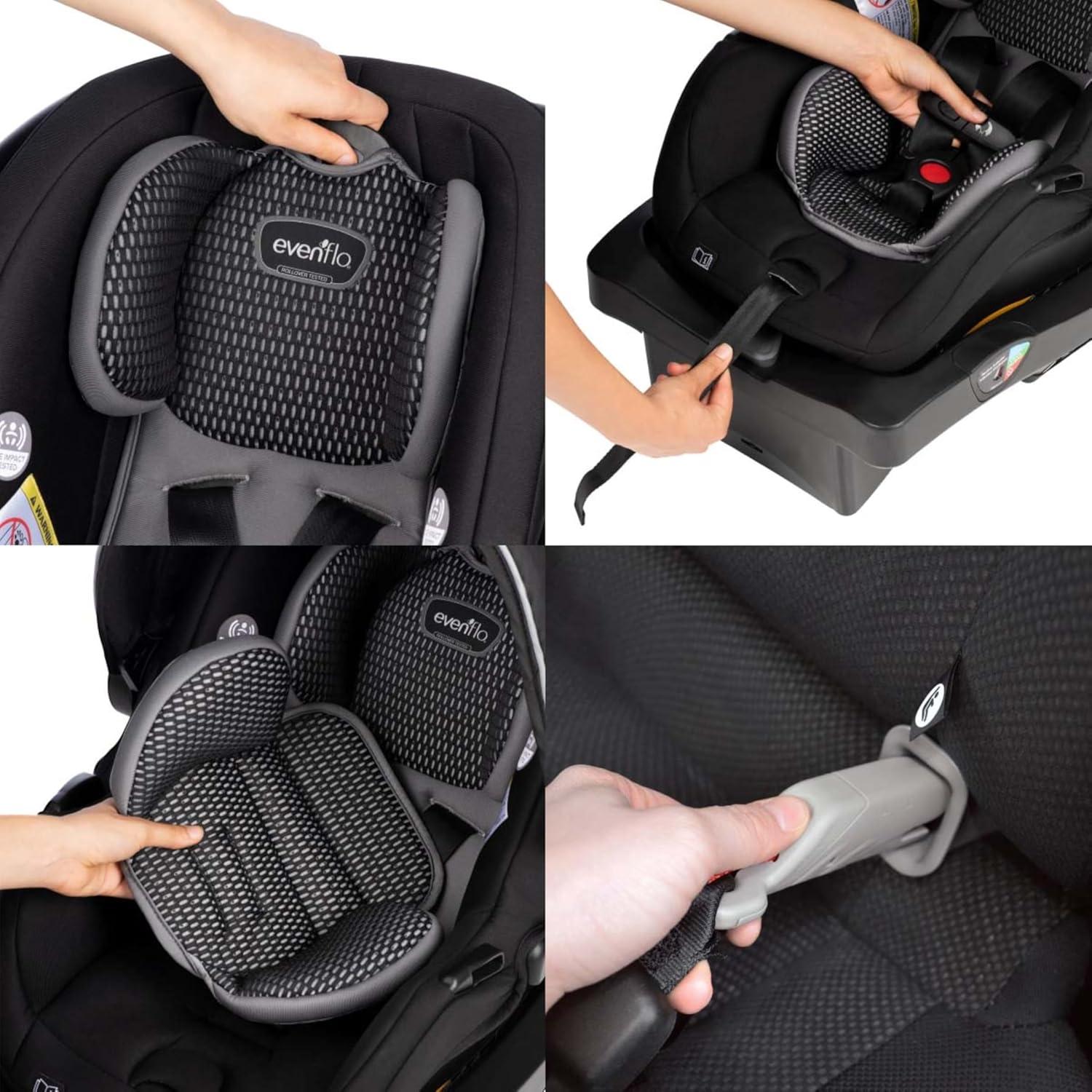 imageEvenflo LiteMax DLX Infant Car Seat OlympusOlympus