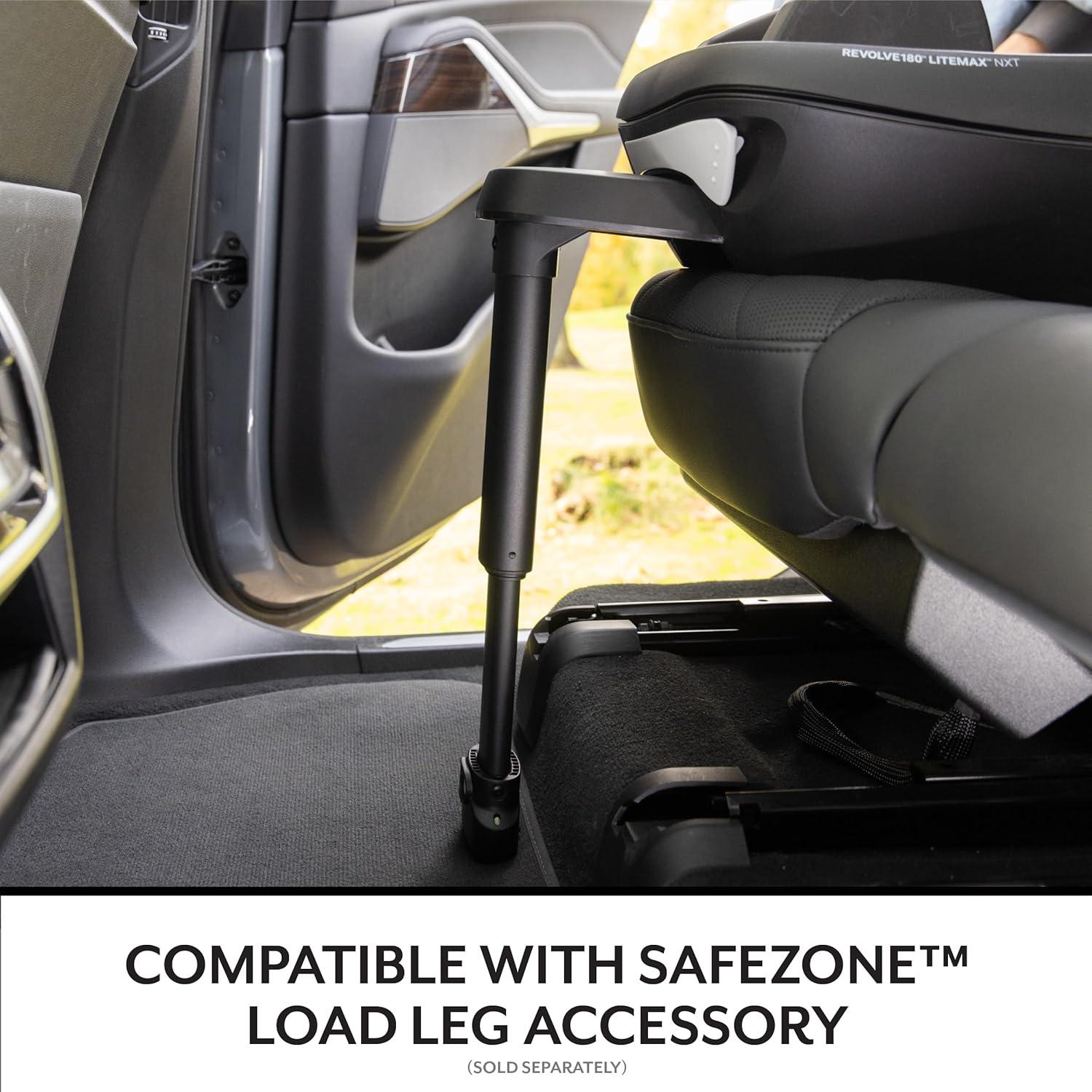 imageEvenflo Revolve180 LiteMax NXT Rotating RearFacing Lightweight Preemie and Infant Car Seat 330lbs with Green ampamp Gentle Easy Install with Base Primrose PinkRose Pink