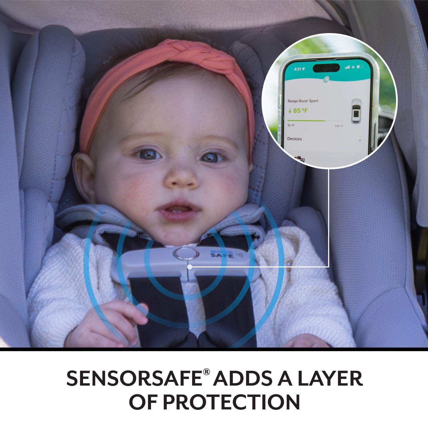 imageEvenflo Revolve180 LiteMax NXT Rotating RearFacing Lightweight Preemie and Infant Car Seat 330lbs with Green ampamp Gentle Easy Install with Base Primrose PinkFlint