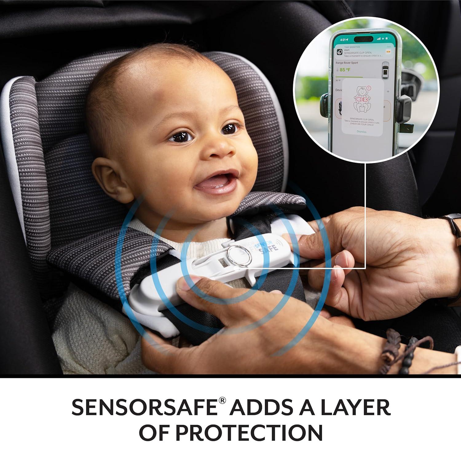 imageEvenflo Revolve180 LiteMax NXT Rotating RearFacing Lightweight Preemie and Infant Car Seat 330lbs with Green ampamp Gentle Easy Install with Base Primrose PinkRose Pink