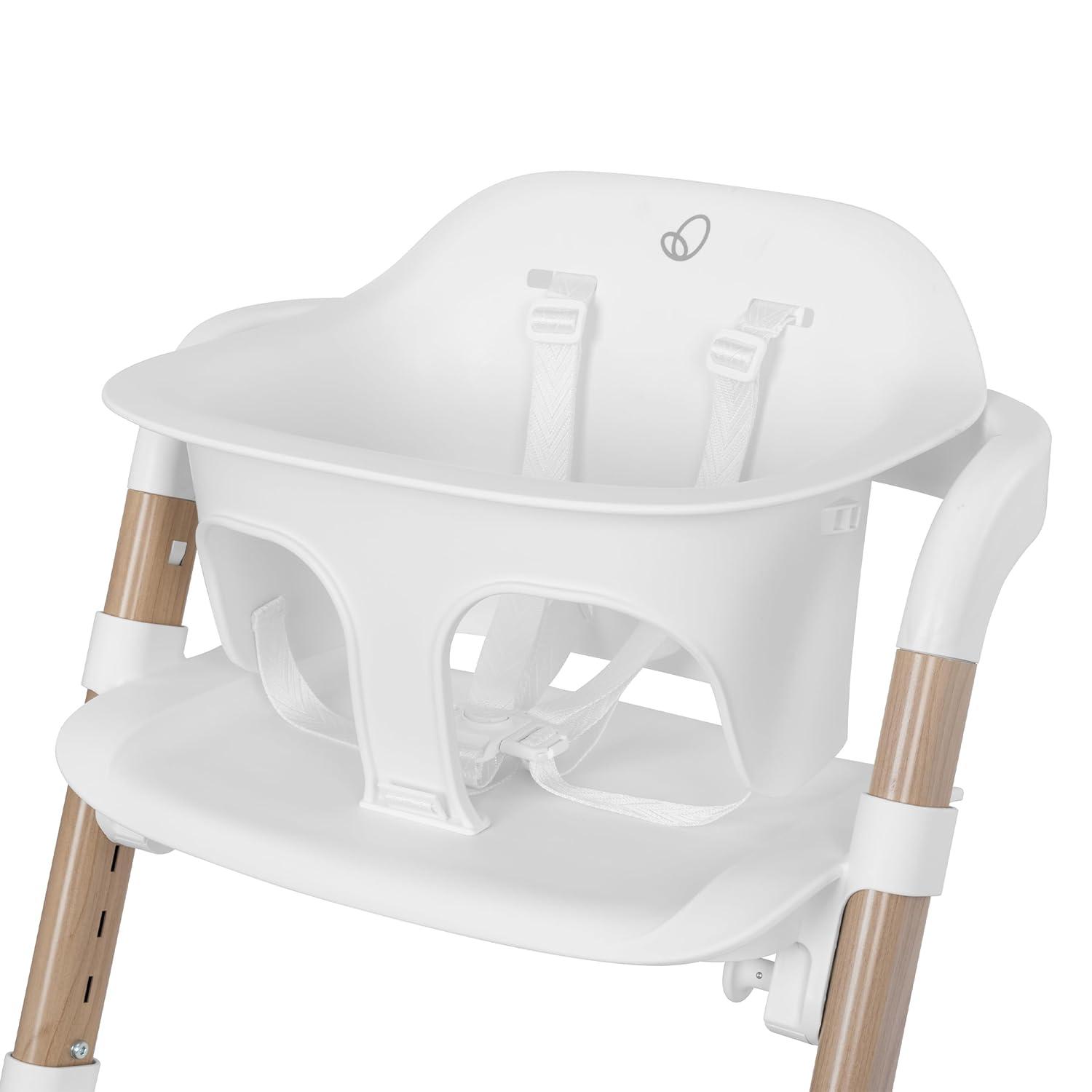 imageEvenflo RightSeat Multistage High Chair Sage GreenSea Salt White