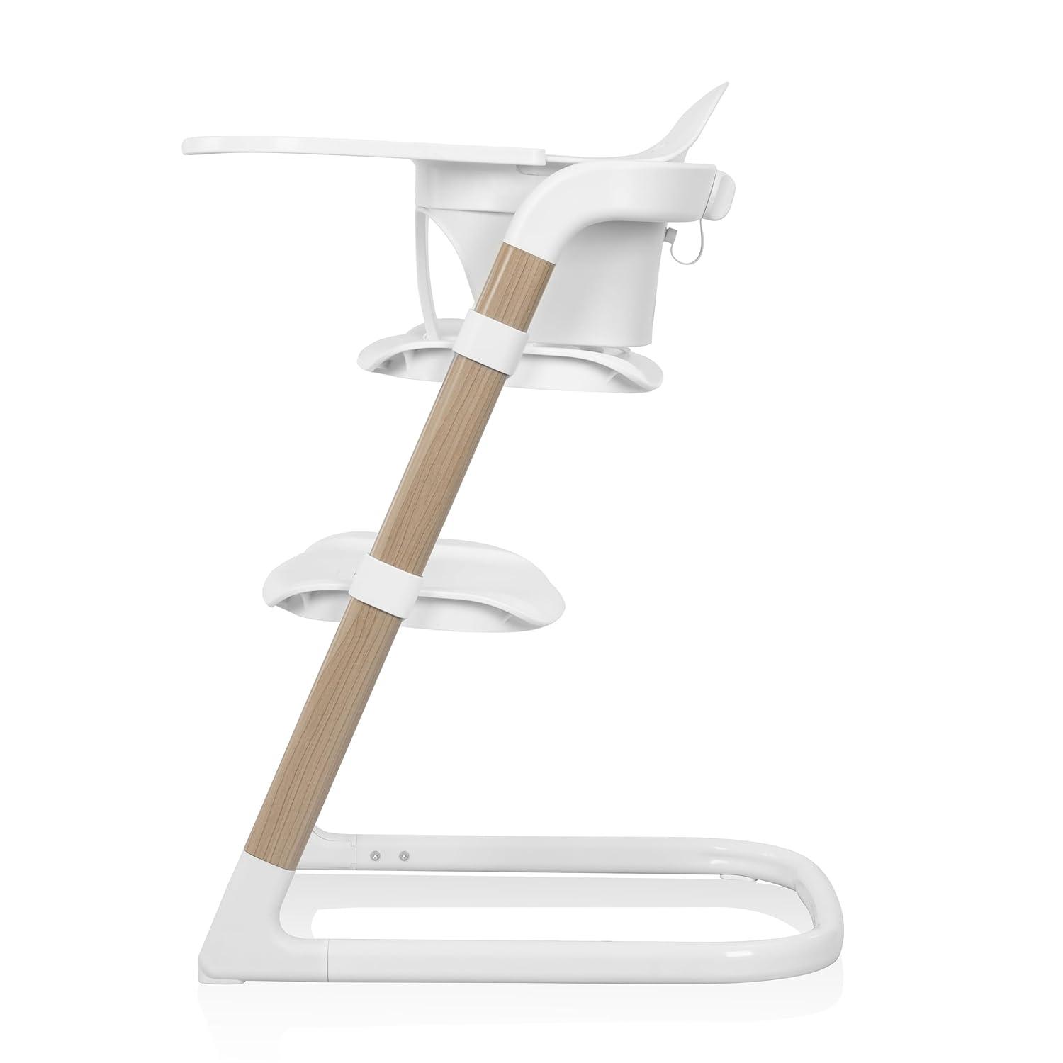 imageEvenflo RightSeat Multistage High Chair Sage GreenSea Salt White