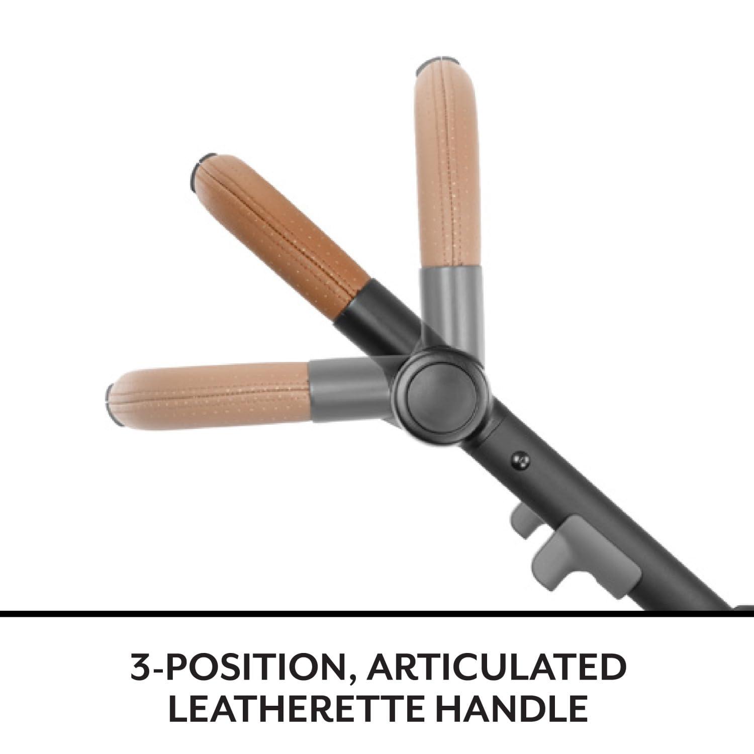 imageEvenflo Shyft Intuiti Travel System Featuring Revolve180 LiteMax NXT Rotating RearFacing Lightweight Preemie and Infant Car Seat with SensorySoothe 330 lbs Dubhan BlackBlack Shale