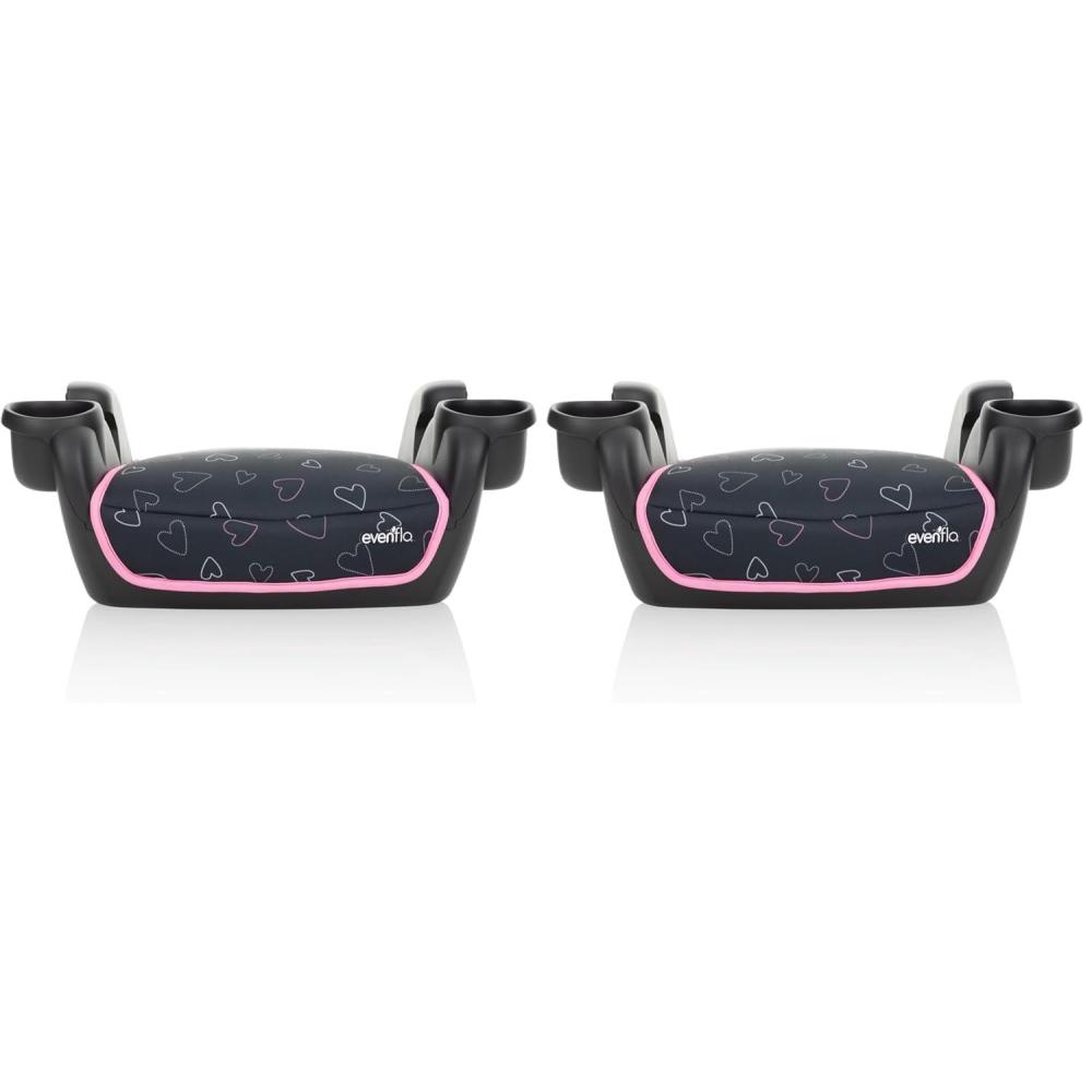 imageEvenflo GoTime No Back Booster Car Seat Blue AstroAmore Pink