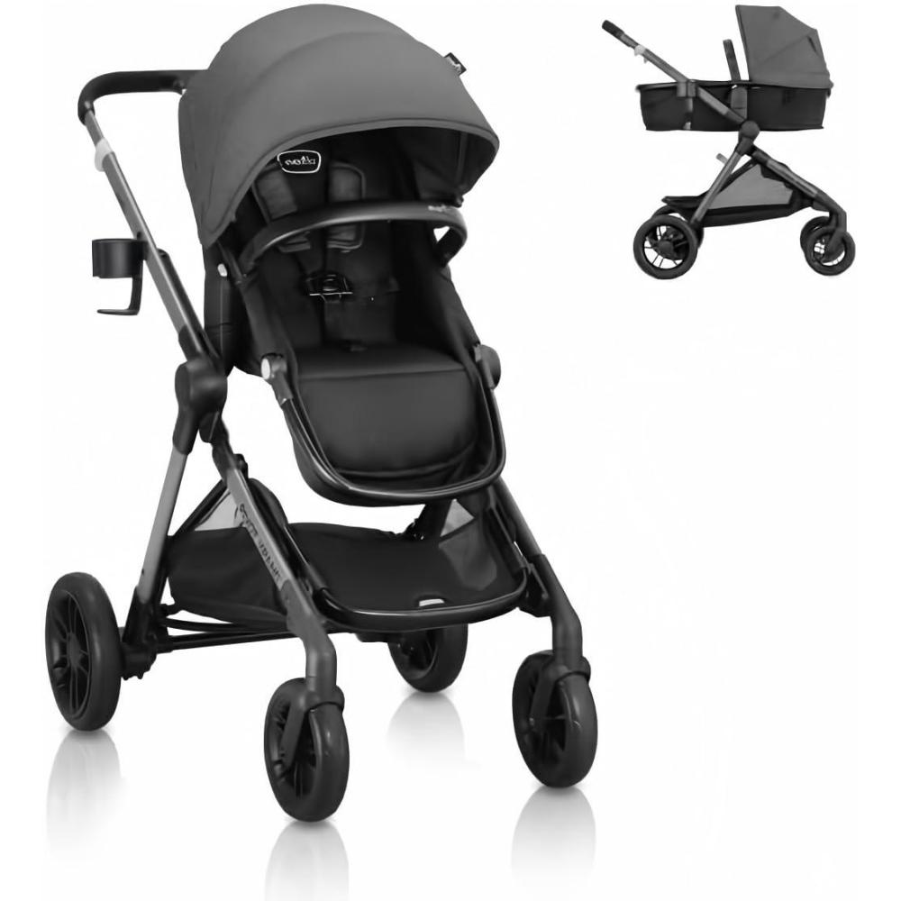 imageEvenflo Pivot Xpand Modular Stroller Sabino GraySabino Gray