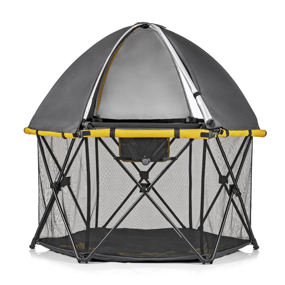 imageEvenflo PlayAway Portable Playard Deluxe Adventurer  15 Sq Ft Pack of 1Adventurer