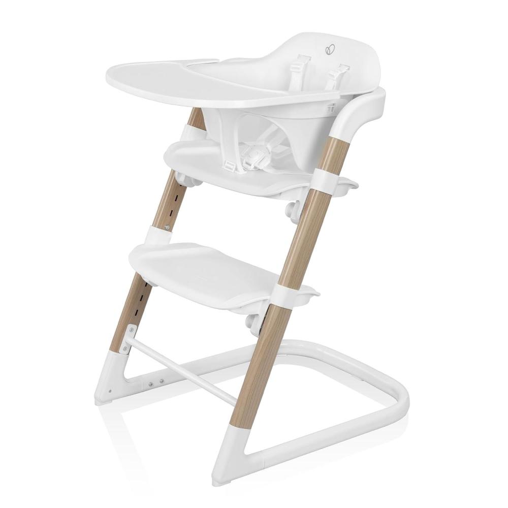 imageEvenflo RightSeat Multistage High Chair Sage GreenSea Salt White