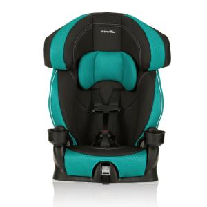 Evenflo Chase LX Harnessed Booster Car Seat (Jameson Gray)(Jubliee Green)