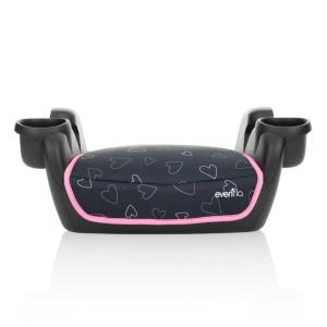 Evenflo GoTime No Back Booster Car Seat (Amore Pink)(Amore Pink)