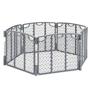 Evenflo Versatile Play Space Adjustable Play Area, 6-Panel (Cool Gray)(Cool Gray)