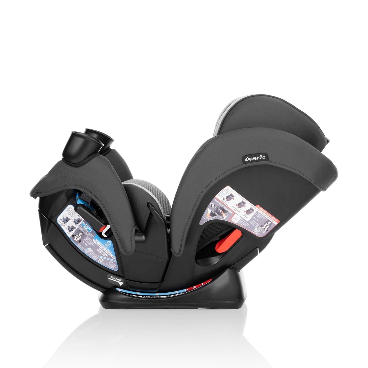 imageAll4Stages Slim 4in1 Convertible Car Seat Baldwin GrayBaldwin Gray