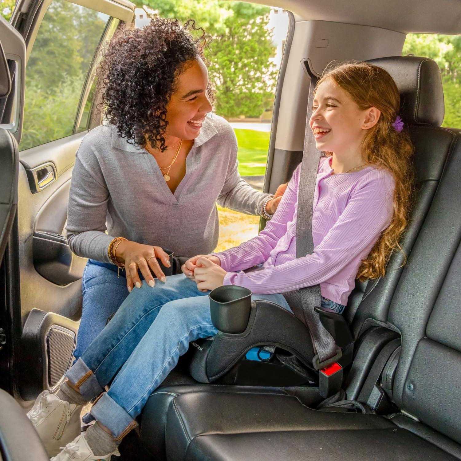 imageAll4Stages Slim 4in1 Convertible Car Seat Baldwin GraySanibel Pink