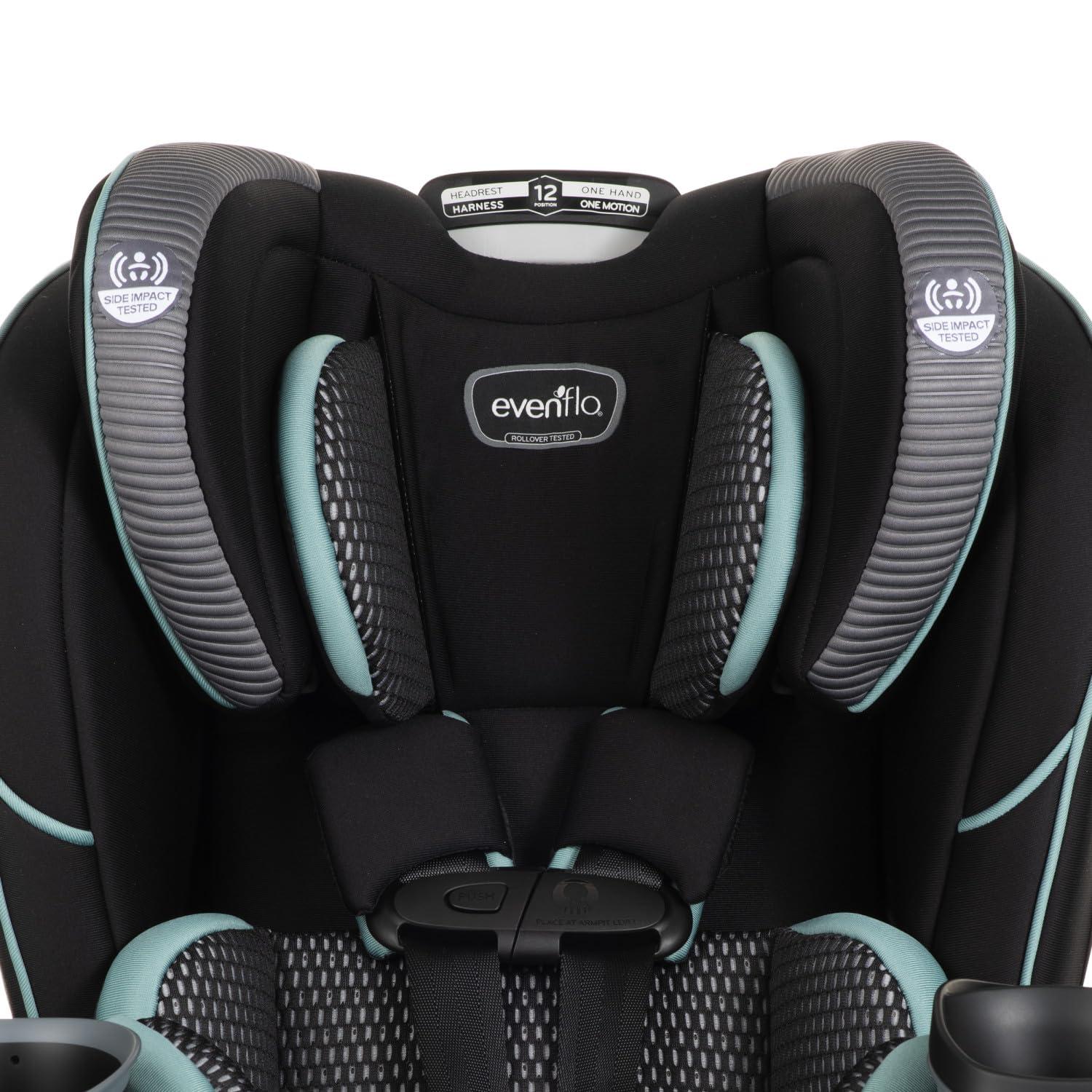 imageEvenflo EveryFitAll4One 3in1 Convertible Car Seat Atlas GreenAtlas Green