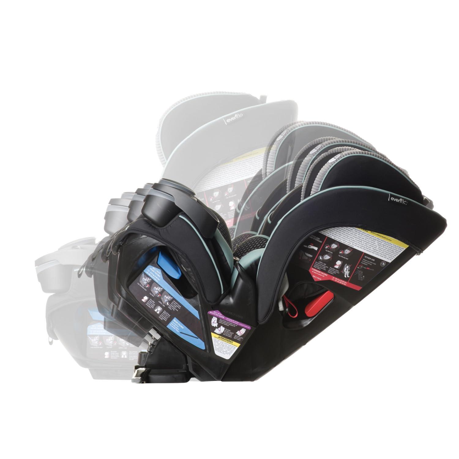 imageEvenflo EveryFitAll4One 3in1 Convertible Car Seat Atlas GreenAtlas Green