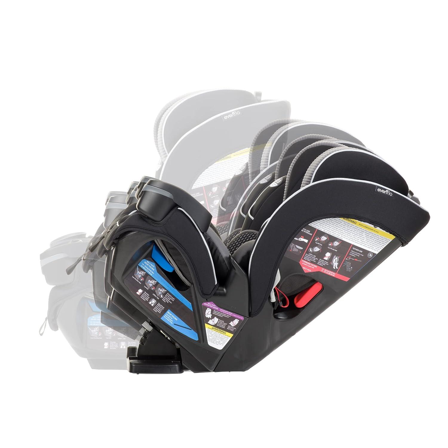 imageEvenflo EveryFitAll4One 3in1 Convertible Car Seat Atlas GreenOlympus Black