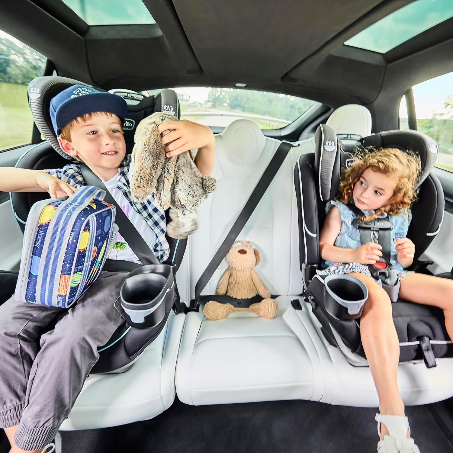 imageEvenflo EveryFitAll4One 3in1 Convertible Car Seat Atlas GreenOlympus Black