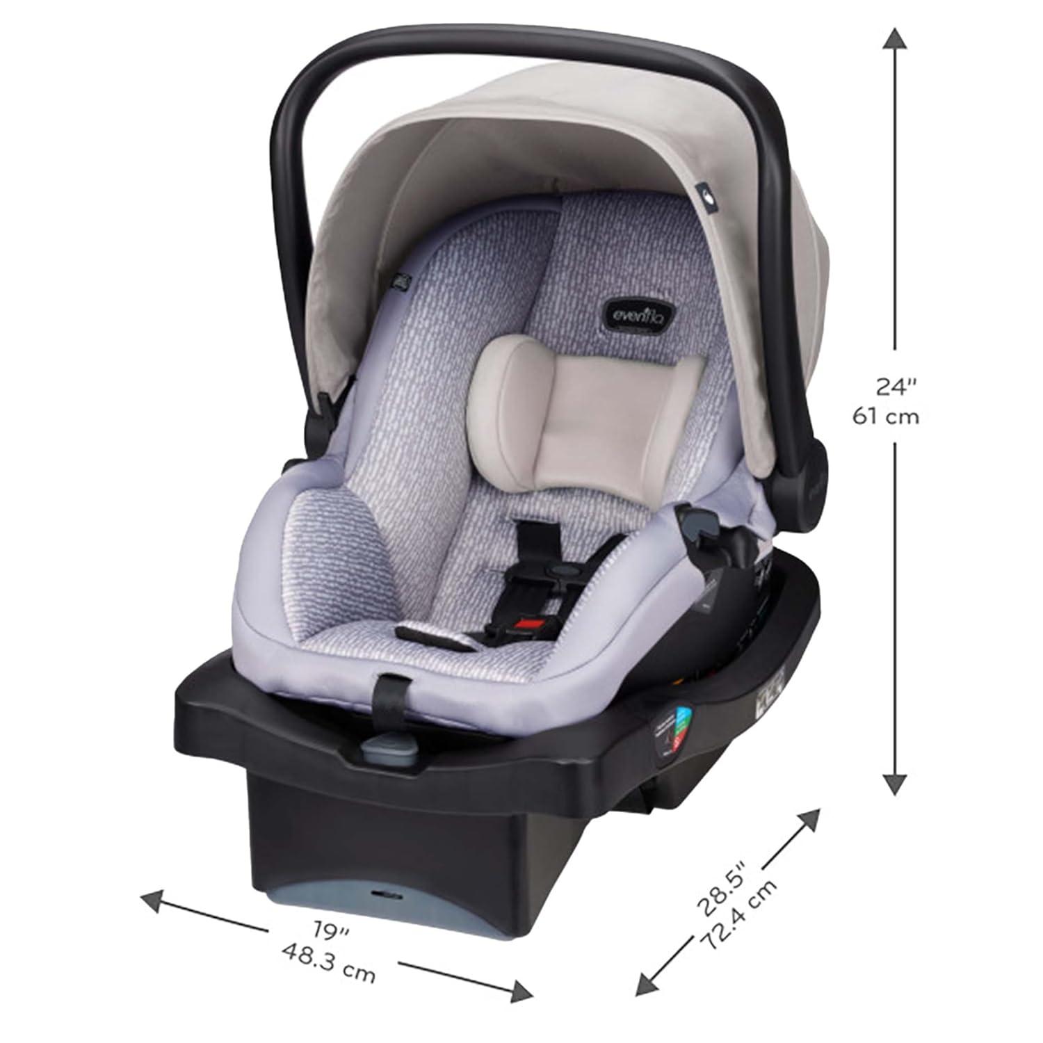 imageEvenflo LiteMax 30 Infant Car Seat River StoneRiver Stone