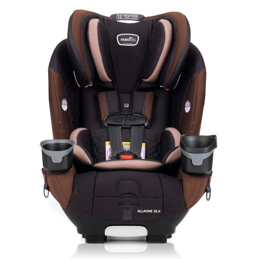 imageEvenflo EveryFitAll4One 3in1 Convertible Car Seat Atlas GreenBelmont Brown