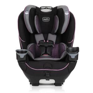Evenflo EveryFit/All4One 3-in-1 Convertible Car Seat (Atlas Green)(Augusta Pink)