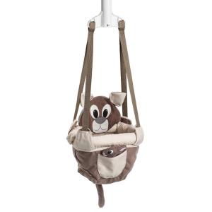 Evenflo Exersaucer Johnny Jumper Featuring Easy-to-Use Clamp Attachment for Quick and Tool-Free Set Up and Adjustable Straps to Customize the Height for Your Child, Roo(Roo)