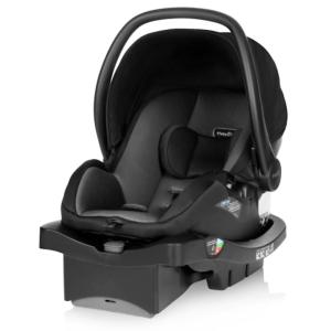 Evenflo LiteMax 30 Infant Car Seat (River Stone)(Knoxville Gray)