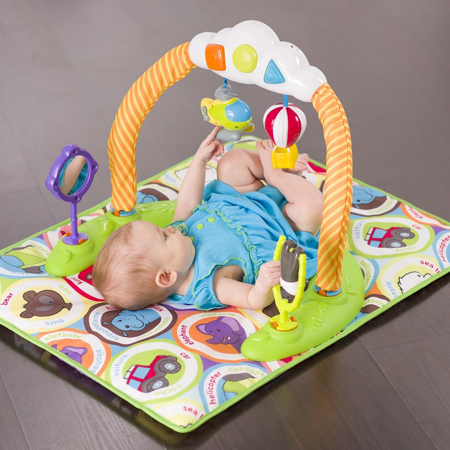 image:imageEvenflo Triple Fun Bouncing Activity Center World Traveler