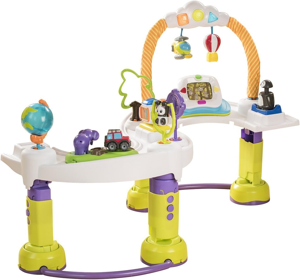 image:imageEvenflo Triple Fun Bouncing Activity Center World Traveler