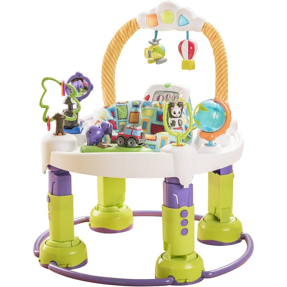 image:imageEvenflo Triple Fun Bouncing Activity Center World Traveler