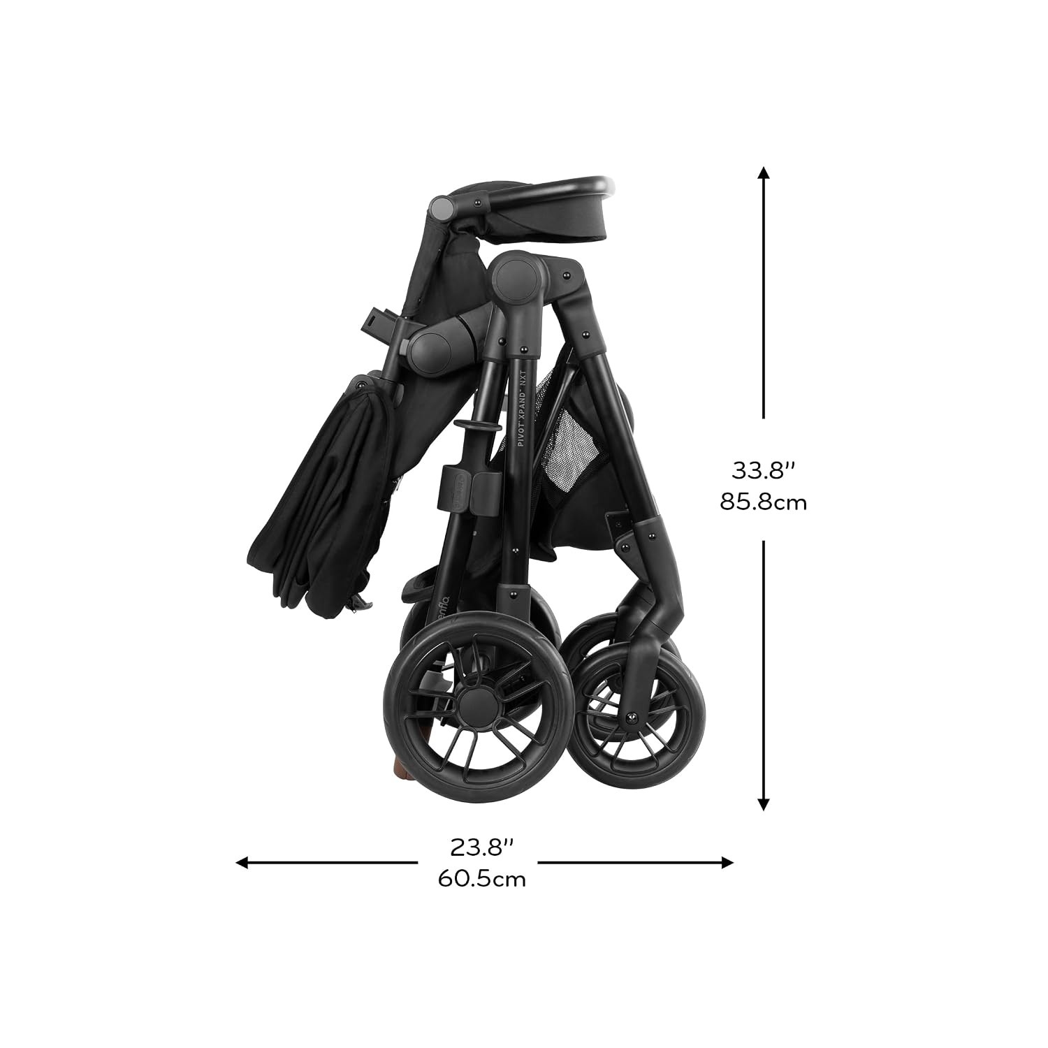 image:imageEvenflo Pivot Xpand NXT Stroller Coal Black