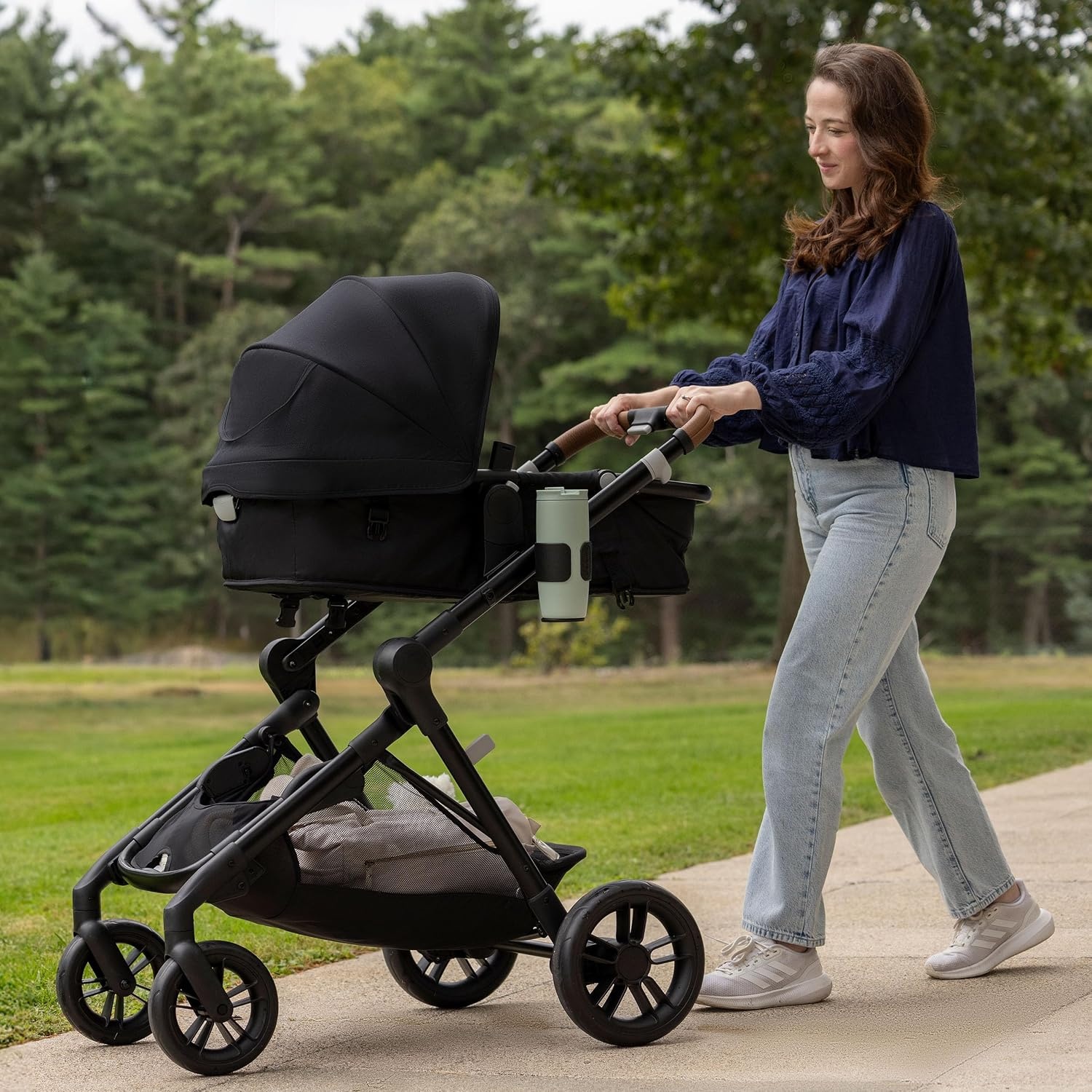 image:imageEvenflo Pivot Xpand NXT Stroller Coal Black