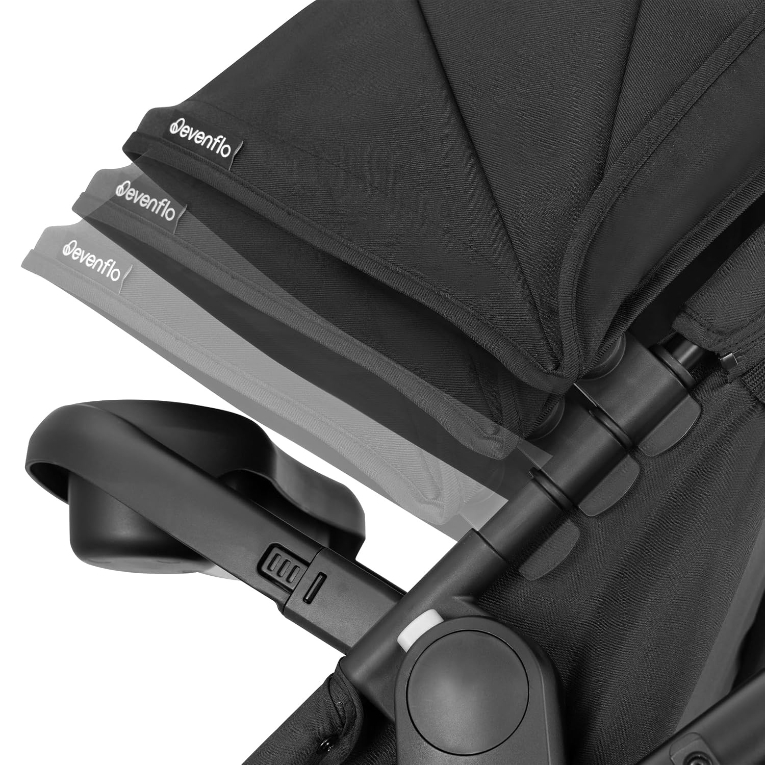 image:imageEvenflo Pivot Xpand NXT Stroller Coal Black